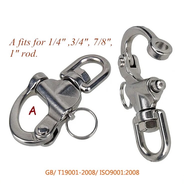 316 Swivel Snap Shackles - Hengke Casting product image 1