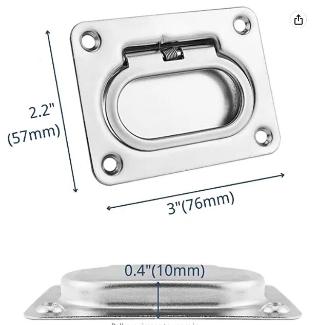 Mirror Polished Lift Ring Marine - Hengke Casting product image 2