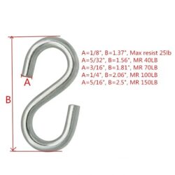 Mirror Polished S Shaped Hook - Hengke Casting product image 6